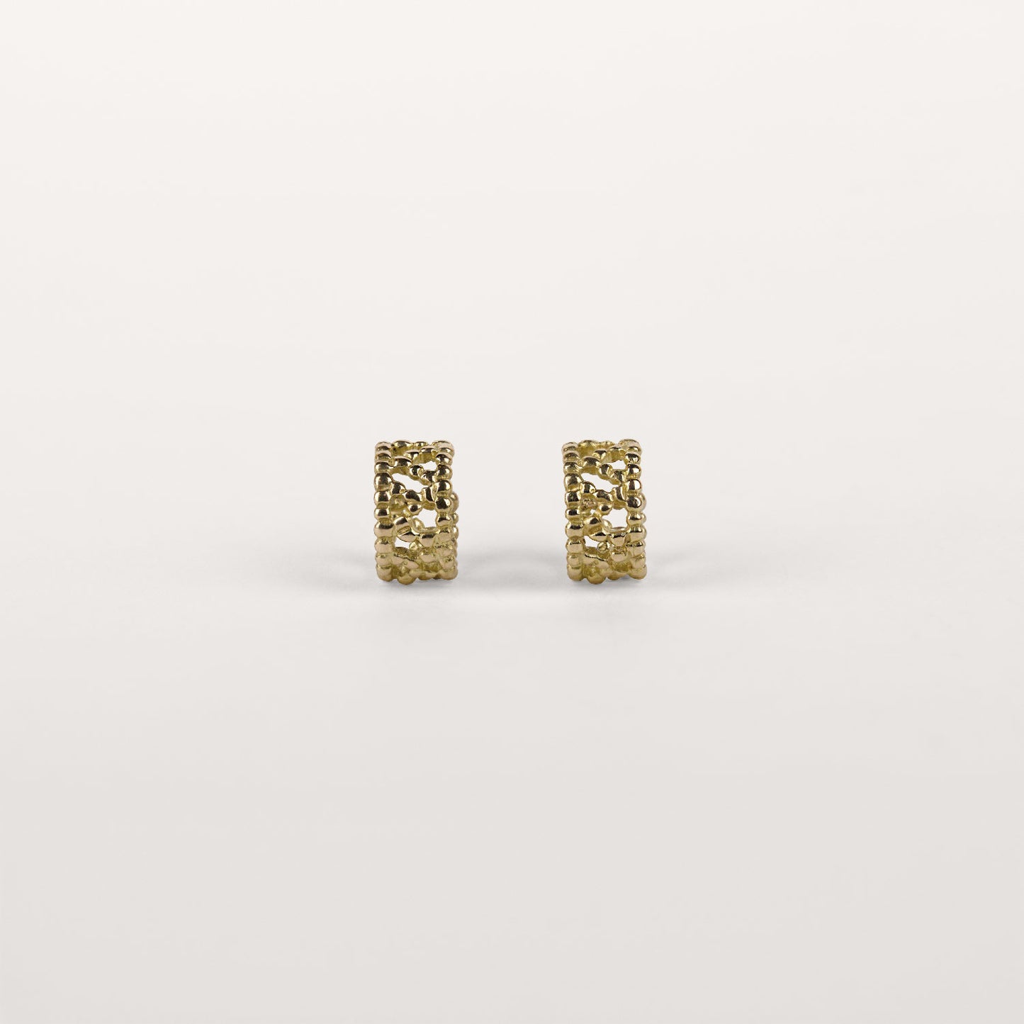 Boucles d'oreilles Ainsi va le temps or jaune recyclé 18k 750/1000