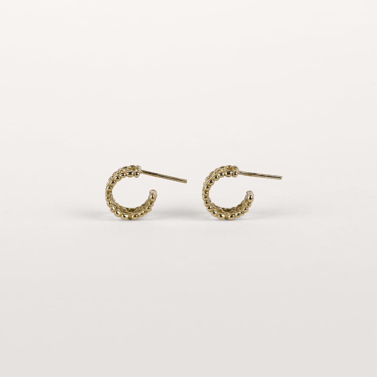 Boucles d'oreilles Ainsi va le temps or jaune recyclé 18k 750/1000