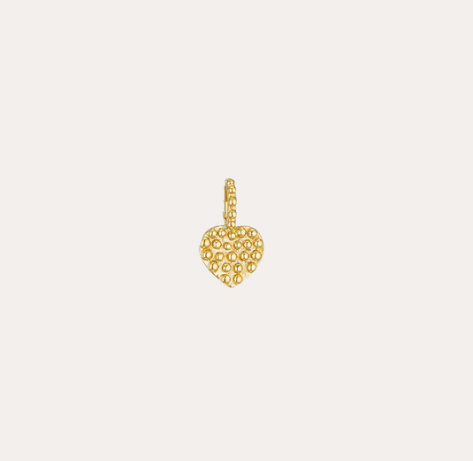 Pendentif Signes de Vie Cœur or jaune 18k 750/1000