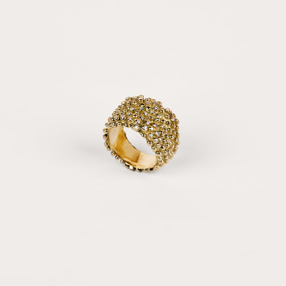 Bague Pour toujours diamants de culture et or jaune recyclé 18k 750/1000